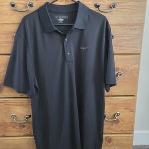 Men's Black Polo Shirt -XL